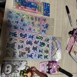 Stitch, Labubu, Kuromi Mix