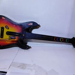 Guitar Hero World Tour Wireless Guitar controller For Xbox 360 Untested $45