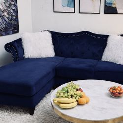 Hollywood Velvet Sectional