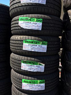 Delinte 215/60R16 - $289 all 4 installed with free alignment