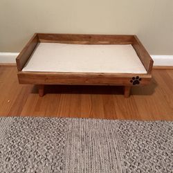 Wooden Dog Bed