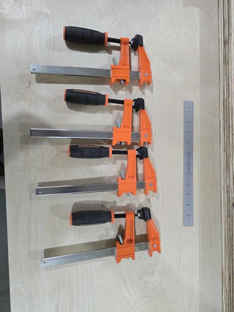 6" Bar Clamps; Jorgensen ( set of 4)