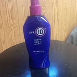 IT'S A 10 MIRACLE LEAVE IN PRODUCT