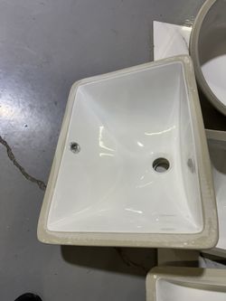 Vanity Porcelain Undermount Sinks