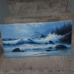 Seascape painting