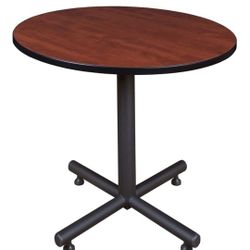 Regency Kobe 36-Inch Round Breakroom Table, Cherry
 Or Beige- New