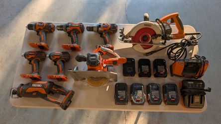 Ridgid 18v Tool Pack