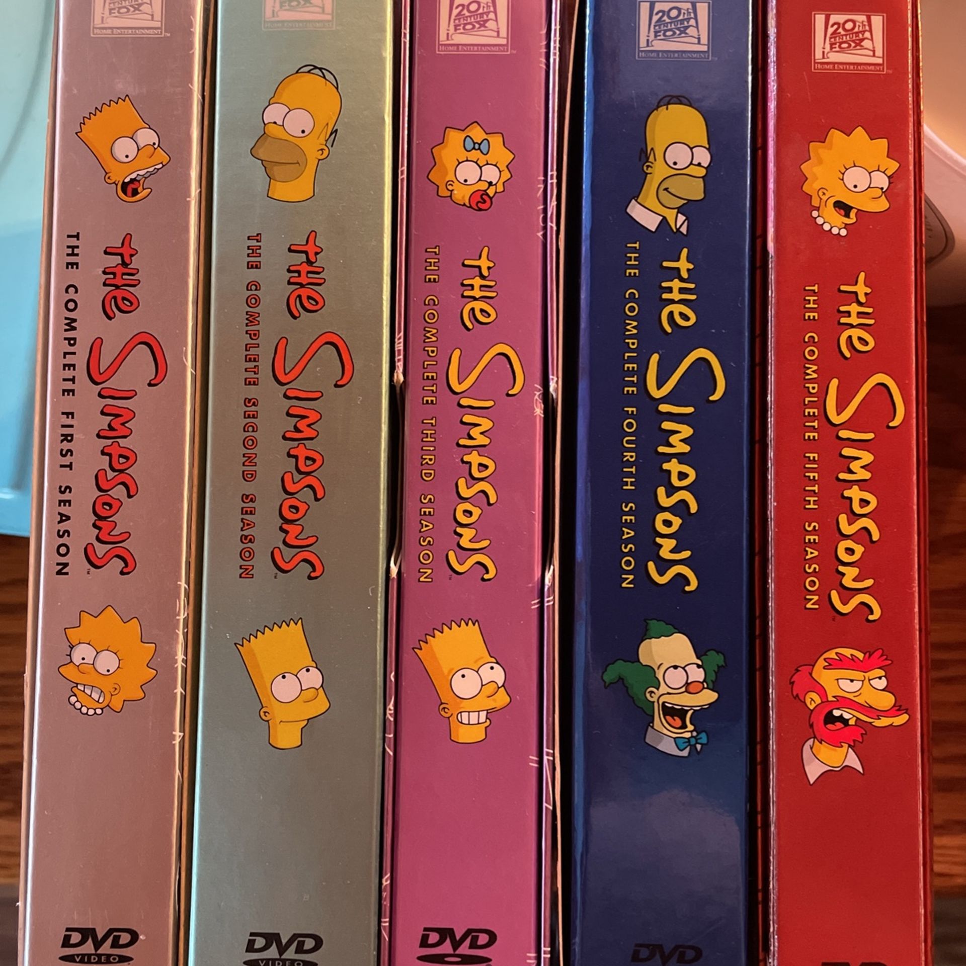 The Simpsons Season 1-5 DVD Collectors Edition