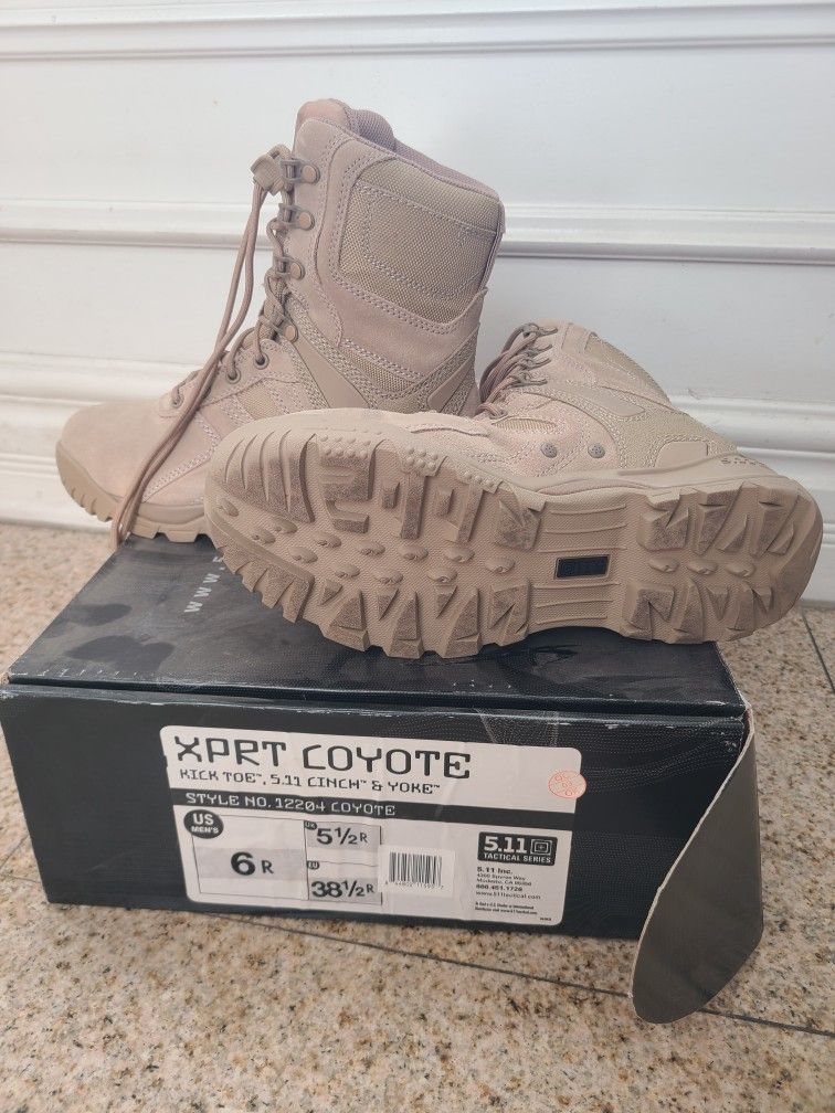 5.11 XPRT Coyote Boots 12204