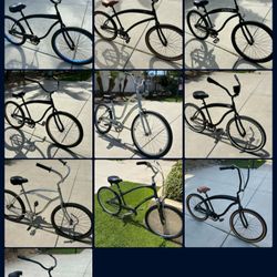 Multiple Beach Cruisers For Sale 