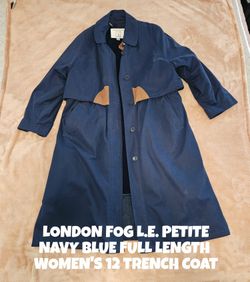 LONDON FOG WOMEN'S TRENCH COAT, 12 PETITE 
