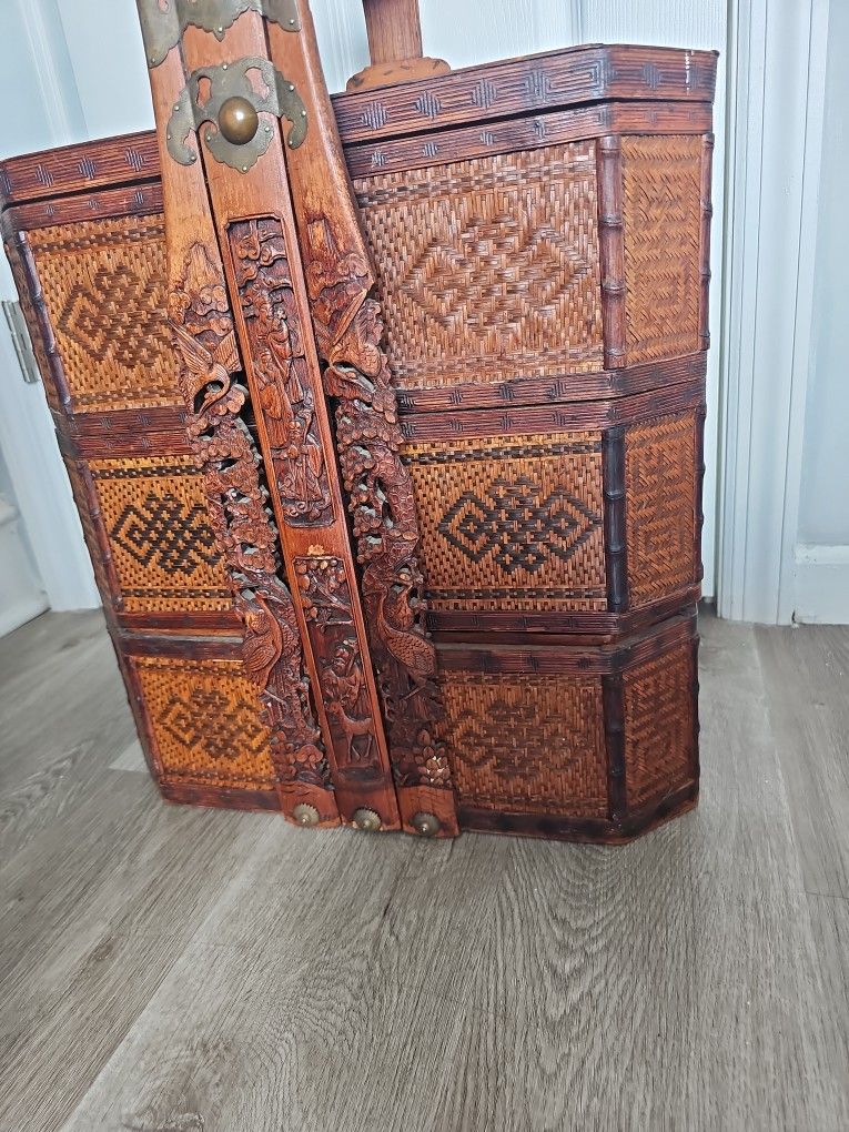 19th Century Chinese Stacked Snack Box