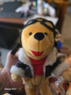 Winnie the Pooh Pilot Plush Stuffed Animal