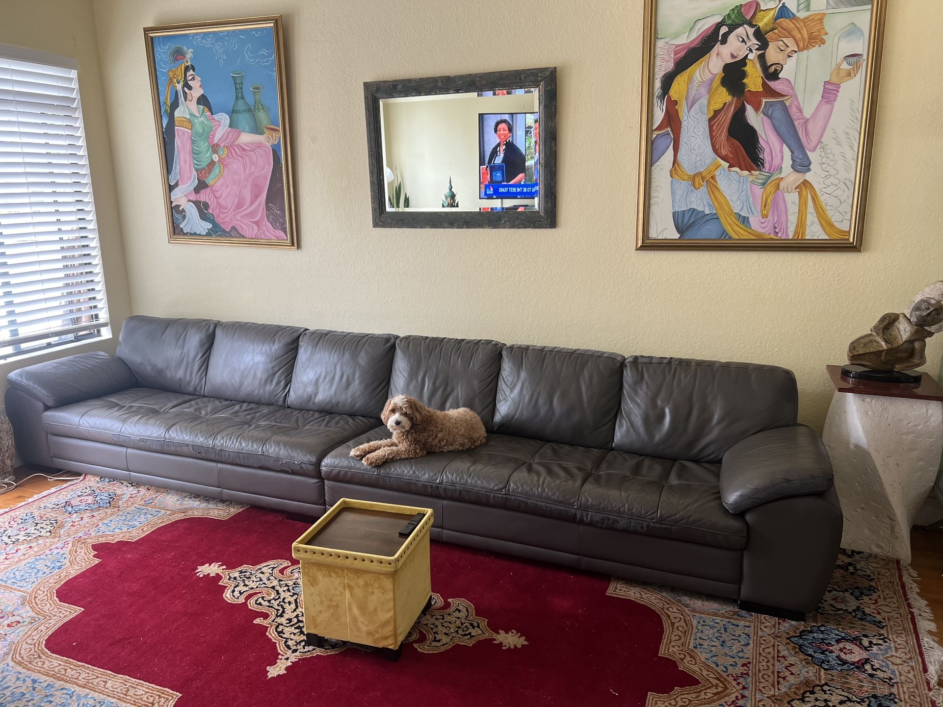 Leather Sofa