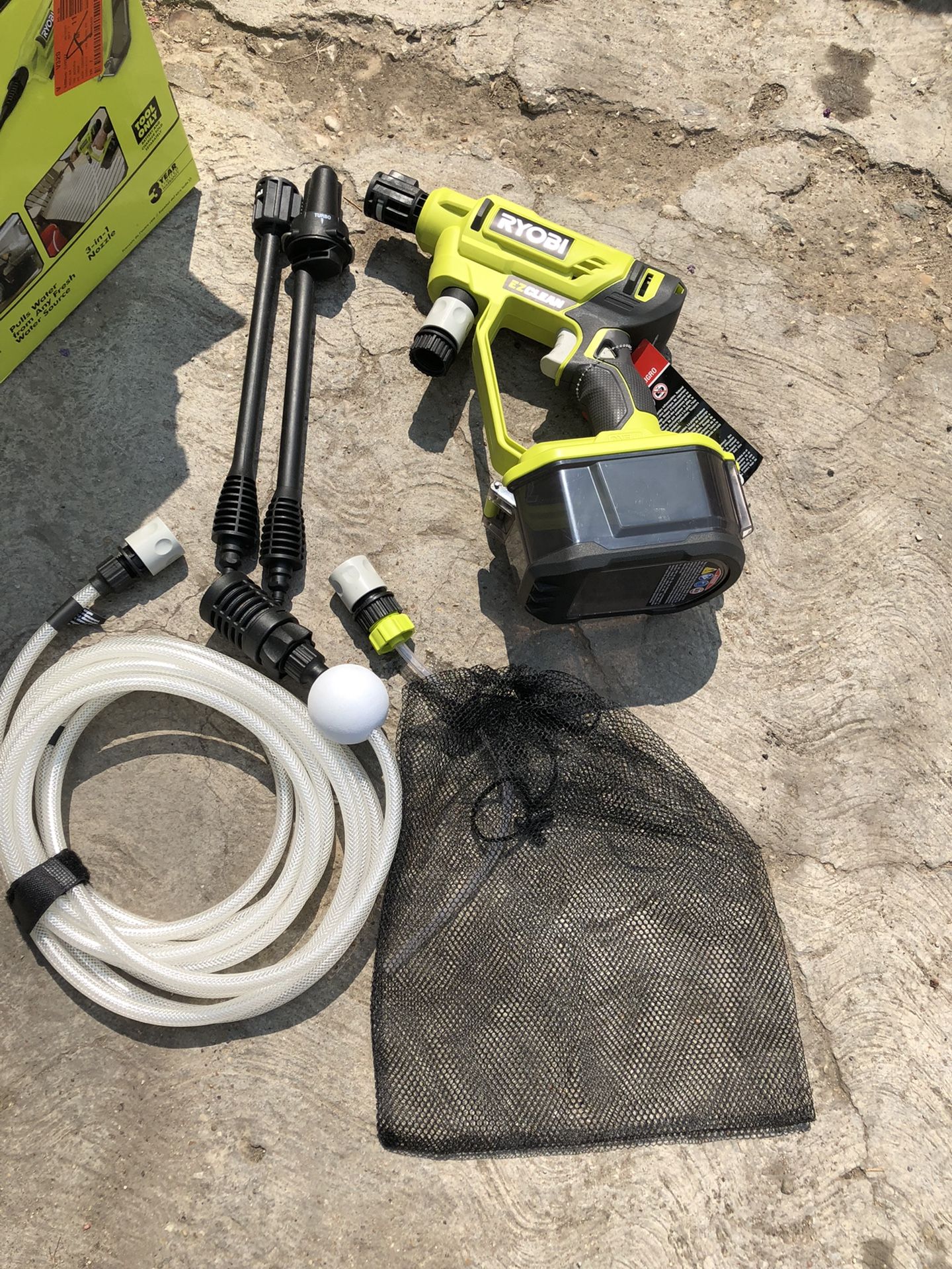 Ryobi 18v EZ Clean 320psi Power Cleaner