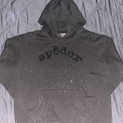 Black VVS Sp5der hoodie