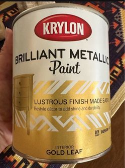 Krylon Metallic Paint - Gold Leaf