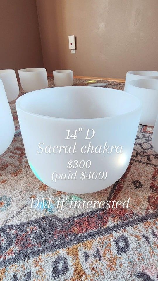 3 High Quality Singing Bowls