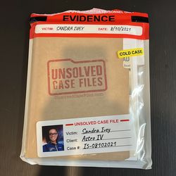 Unsolved Case Files- Sandra Ivey Case