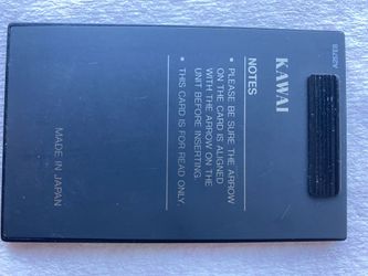 Keaboard Kawai memory card .