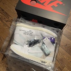 Jordan 1 Off White Alaska Sz 13