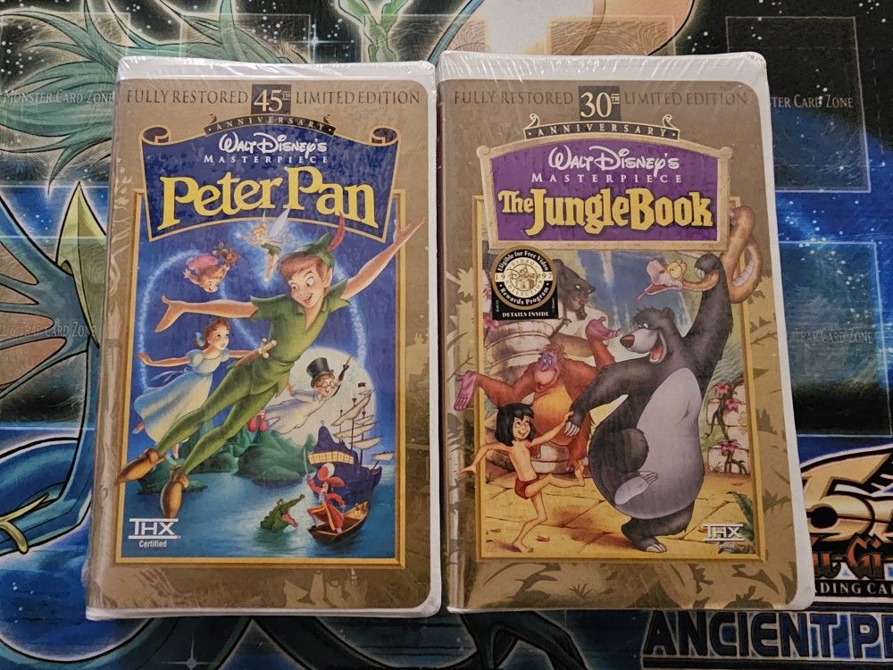 DISNEY SEALED VHS LOT