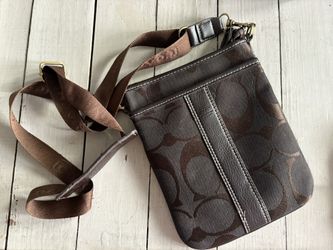 Brown Coach Handbag 