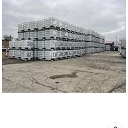 Water Containers  330 Gallons 275 Gallons  Delivery Available at A Fee 
