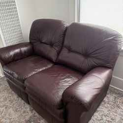 Antique Lazy Boy reclining couch & reclining chair