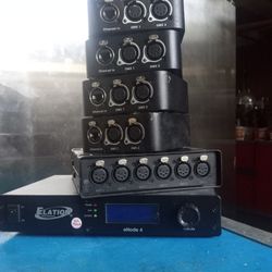 Elation  Enode4    Enode2.   RDMX6S