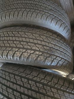 4 Toyota 4RUNNER Limited take off tires.