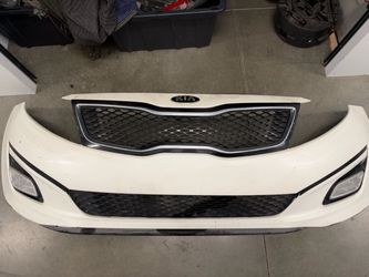 2015 Kia optima complete bumper