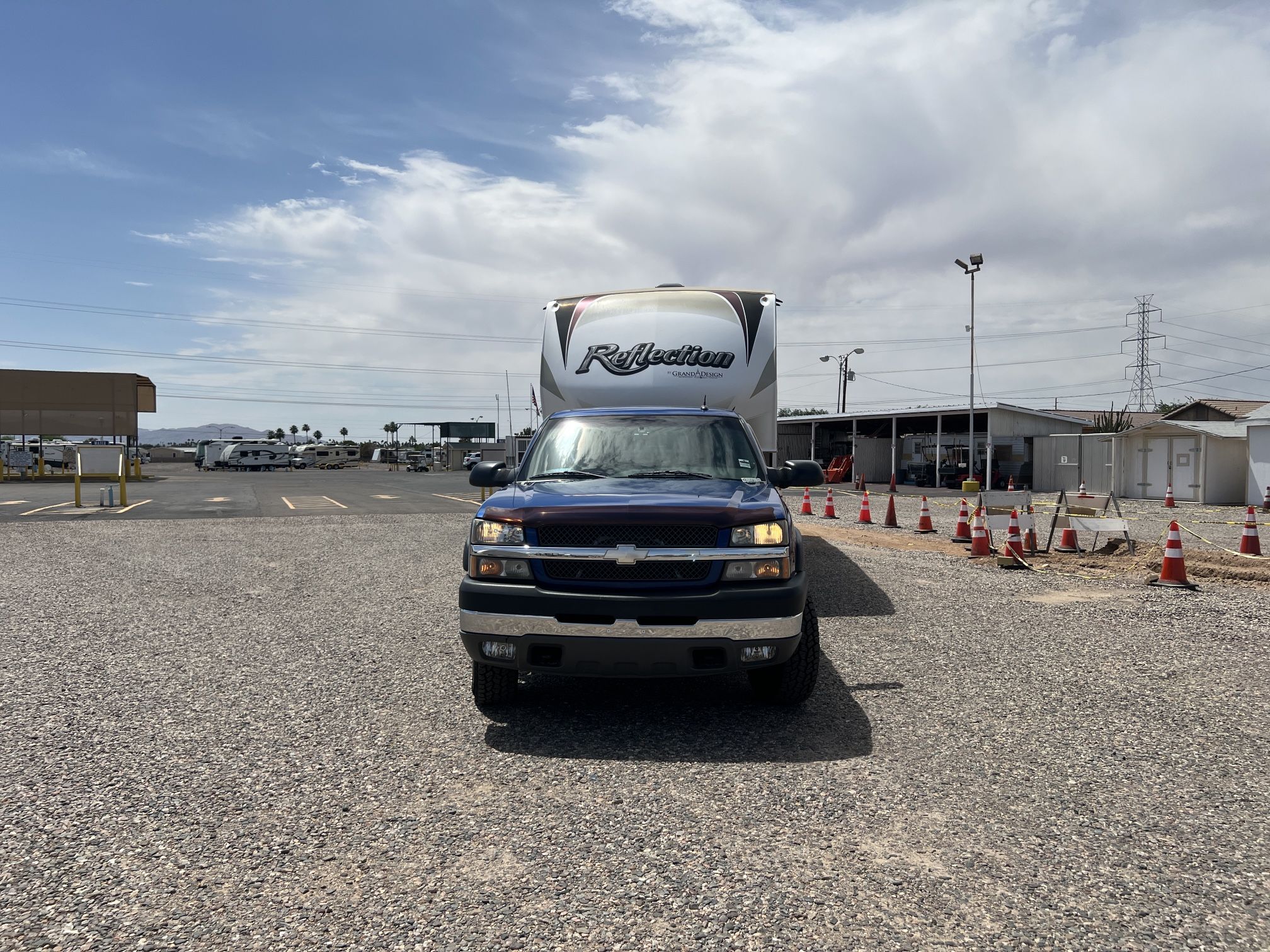 2017-RV, 2004-Silverado Grand design reflection , Chevy tuck 29RS —Silverado 3/4 ton diesel