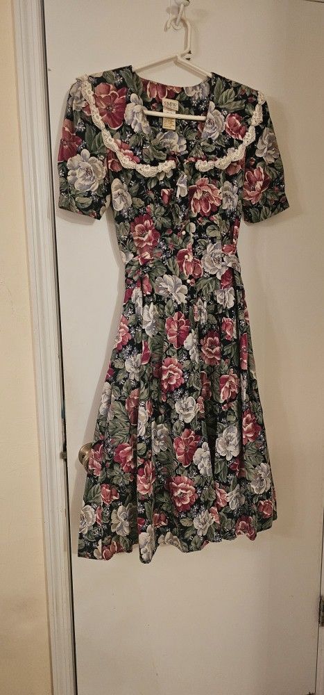 Floral Cotton Dress,