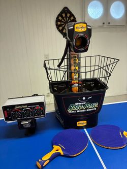 Table Tennis Robot Excellent Condition Like New