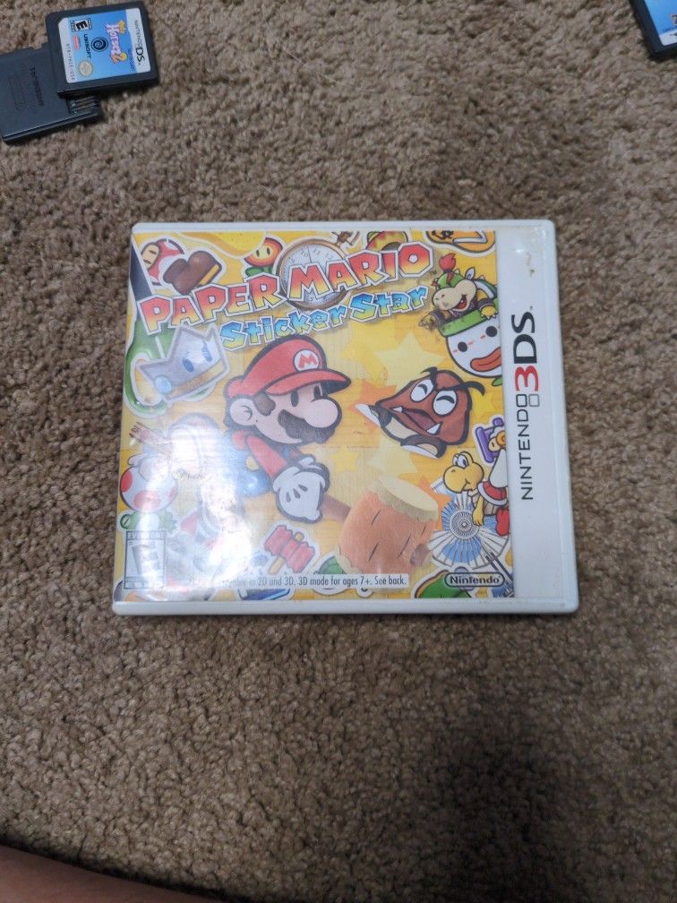 Paper Mario For The 3ds