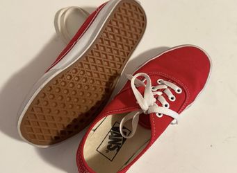 Red Classic Vans 