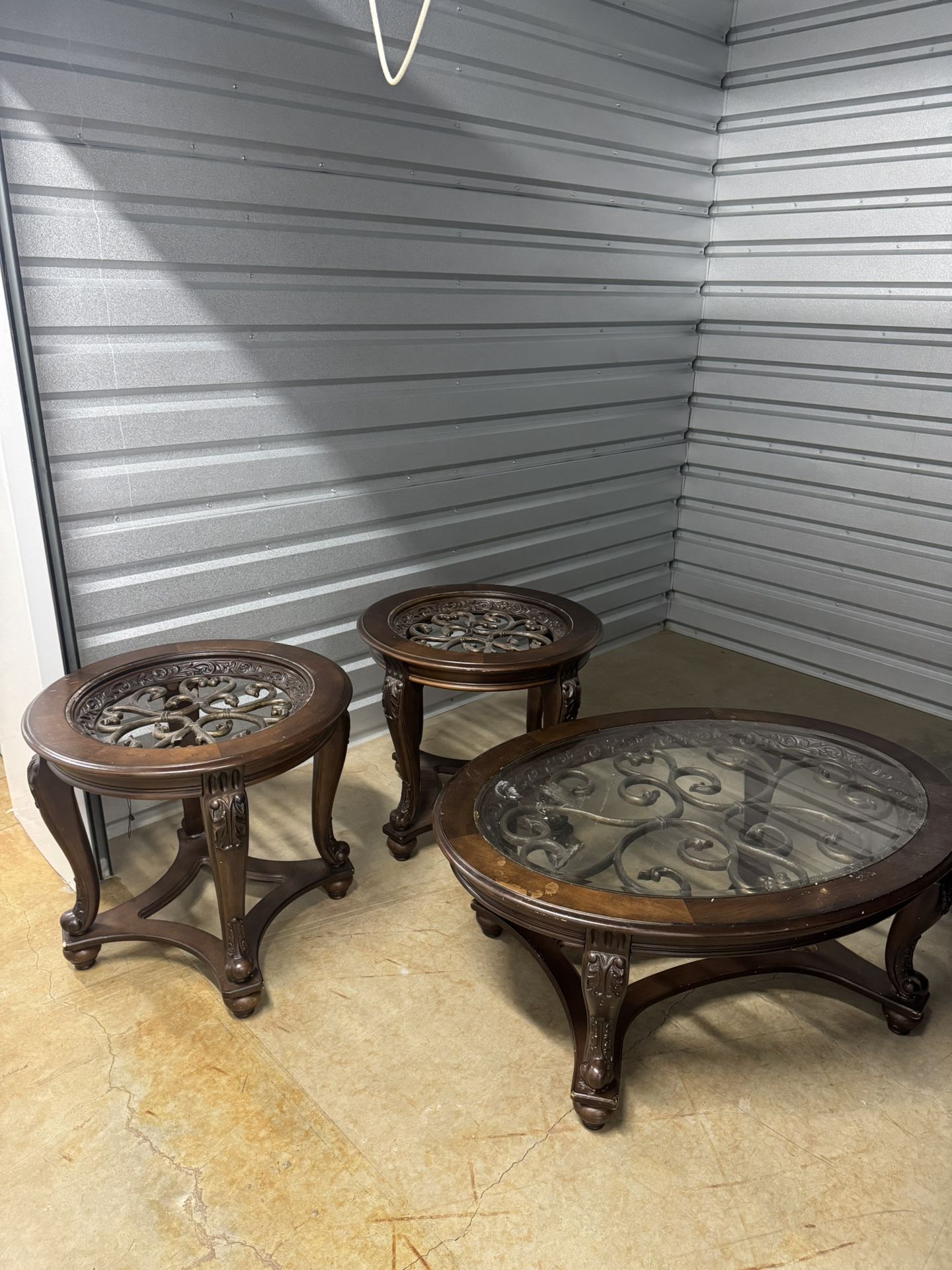 Coffee Table And 2 Side Tables