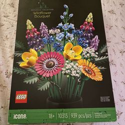 Wildflower bouquet Lego set