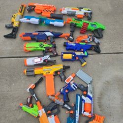Nerf Gun Collection All For $40