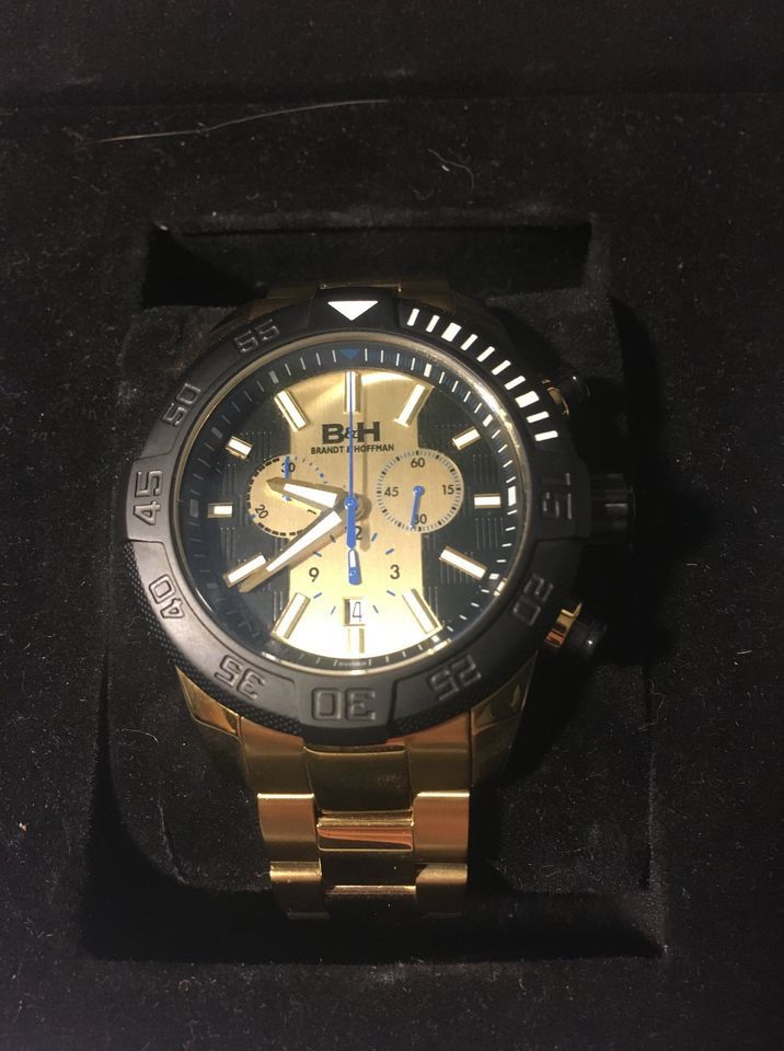 Brandt and Hoffman Swiss Chronograph Watch