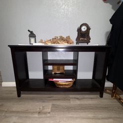 Wooden Storage Table 