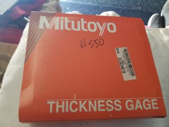 Mitutoyo Thickness Gage