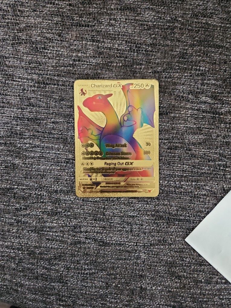 Pokemon Charizard GX stage 2