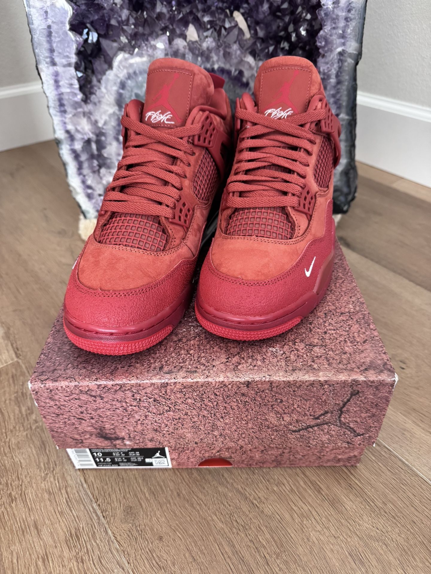 Nike Air Jordan 4 Retro OG Nigel Sylvester Size 10 - New