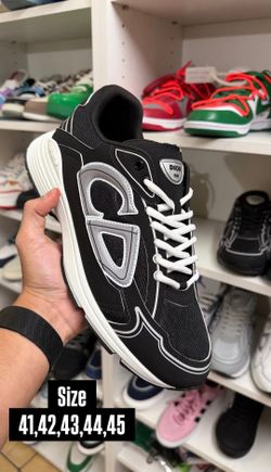 DIOR B30 SNEAKERS BLACK/WHITE