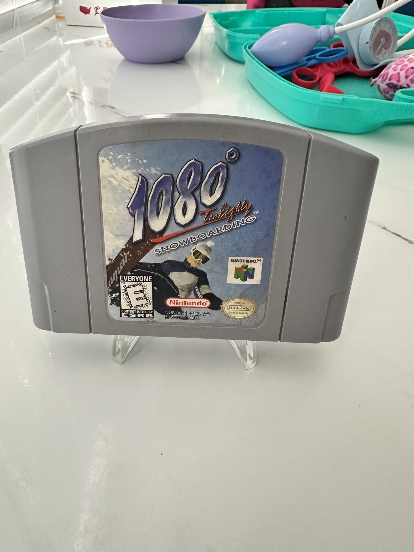 1080 Degrees Snowboarding N64 Nintendo 64 Tested, Working, and Authentic!