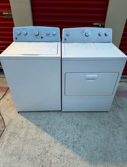Kenmore washer and dryer gas set