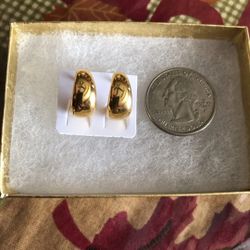 Gold Earrings 
