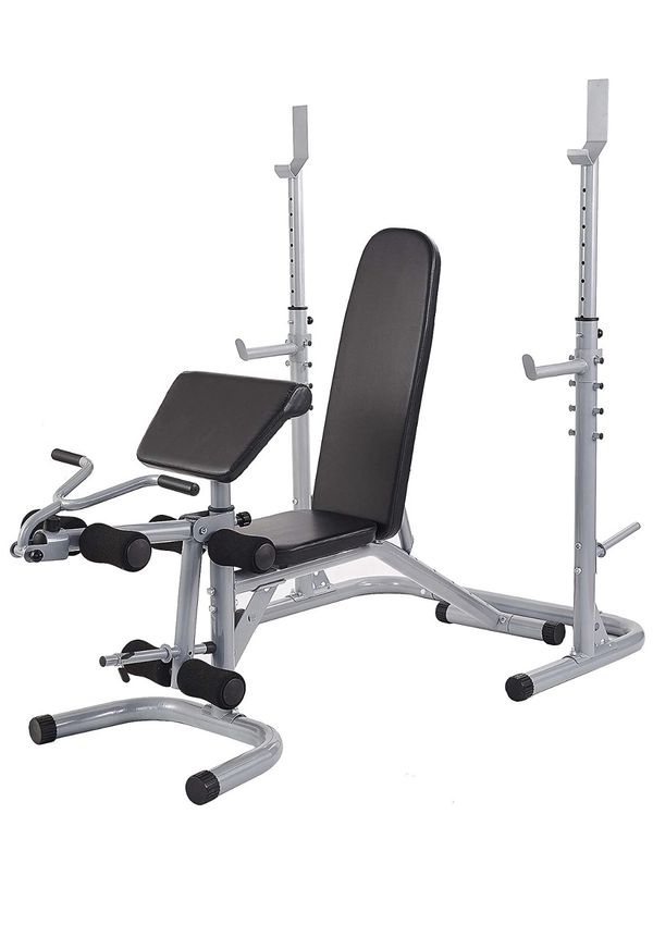 Multifunctional Workout Station Adjustable Olympic Workout